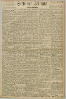 Stettiner Zeitung. 1890, Nr. 316 (10 Juli) - Abend-Ausgabe