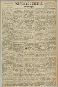 Stettiner Zeitung. 1890, Nr. 322 (14 Juli) - Abend-Ausgabe