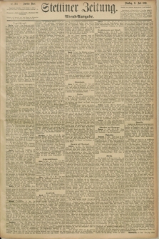 Stettiner Zeitung. 1890, Nr. 324 (15 Juli) - Abend Ausgabe