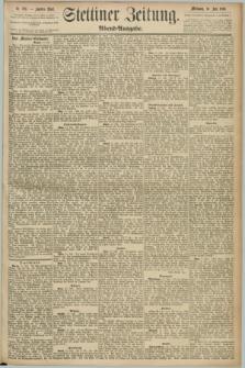 Stettiner Zeitung. 1890, Nr. 326 (16 Juli) - Abend-Ausgabe