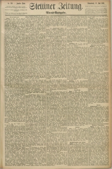 Stettiner Zeitung. 1890, Nr. 332 (19 Juli) - Abend-Ausgabe