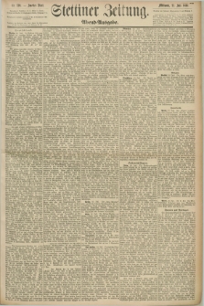 Stettiner Zeitung. 1890, Nr. 338 (23 Juli) - Abend-Ausgabe
