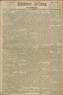Stettiner Zeitung. 1890, Nr. 342 (25 Juli) - Abend-Ausgabe