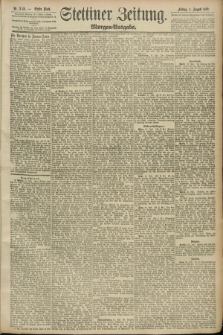 Stettiner Zeitung. 1890, Nr. 353 (1 August) - Morgen-Ausgabe