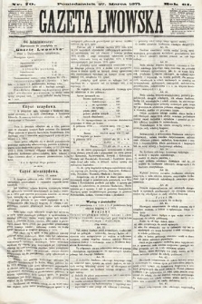 Gazeta Lwowska. 1871, nr 70