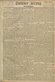 Stettiner Zeitung. 1890, Nr. 362 (6 August) - Abend-Ausgabe
