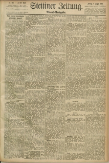 Stettiner Zeitung. 1890, Nr. 366 (8 August) - Abend-Ausgabe