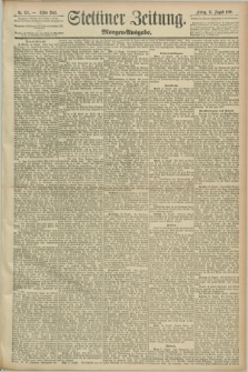 Stettiner Zeitung. 1890, Nr. 377 (15 August) - Morgen-Ausgabe