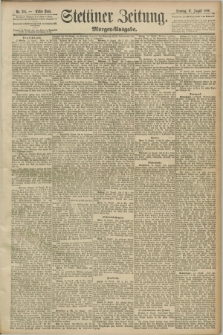 Stettiner Zeitung. 1890, Nr. 381 (17 August) - Morgen-Ausgabe