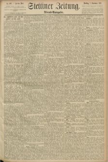 Stettiner Zeitung. 1890, Nr. 408 (2 September) - Abend-Ausgabe