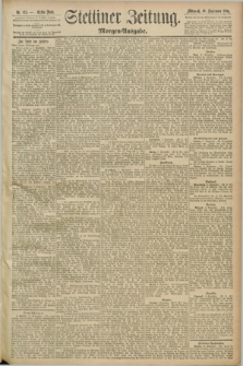 Stettiner Zeitung. 1890, Nr. 421 (10 September) - Morgen-Ausgabe