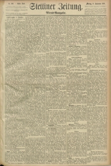 Stettiner Zeitung. 1890, Nr. 430 (15 September) - Abend-Ausgabe