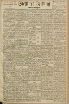 Stettiner Zeitung. 1890, Nr. 446 (24 September) - Abend-Ausgabe