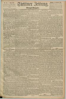 Stettiner Zeitung. 1890, Nr. 453 (28 September) - Morgen-Ausgabe