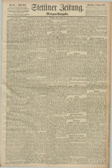Stettiner Zeitung. 1890, Nr. 459 (2 Oktober) - Morgen-Ausgabe