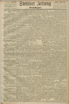 Stettiner Zeitung. 1890, Nr. 462 (3 Oktober) - Abend-Ausgabe
