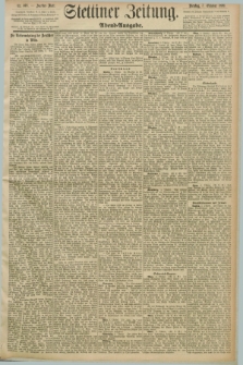 Stettiner Zeitung. 1890, Nr. 468 (7 Oktober) - Abend-Ausgabe