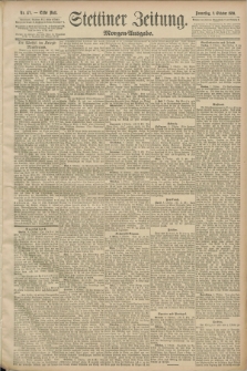 Stettiner Zeitung. 1890, Nr. 471 (9 Oktober) - Morgen-Ausgabe