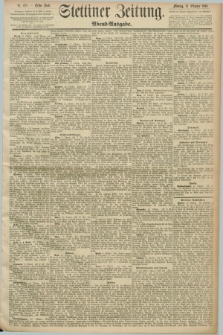 Stettiner Zeitung. 1890, Nr. 478 (13 Oktober) - Abend-Ausgabe