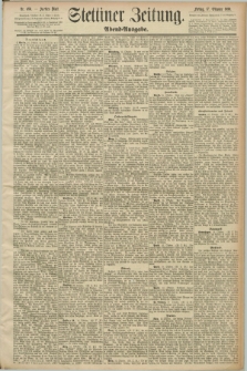 Stettiner Zeitung. 1890, Nr. 486 (17 Oktober) - Abend-Ausgabe