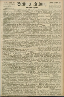 Stettiner Zeitung. 1890, Nr. 496 (23 Oktober) - Abend-Ausgabe