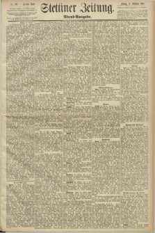 Stettiner Zeitung. 1890, Nr. 498 (24 Oktober) - Abend-Ausgabe