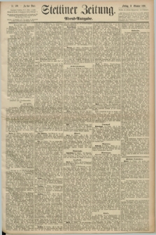 Stettiner Zeitung. 1890, Nr. 510 (31 Oktober) - Abend-Ausgabe