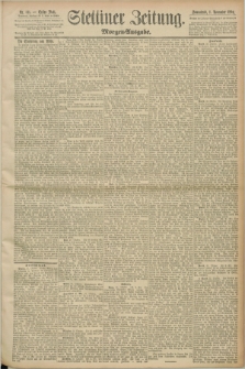 Stettiner Zeitung. 1890, Nr. 511 (1 November) - Morgen-Ausgabe