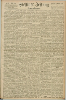 Stettiner Zeitung. 1890, Nr. 519 (6 November) - Morgen-Ausgabe