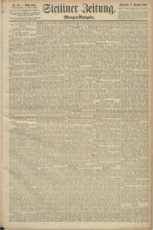 Stettiner Zeitung. 1890, Nr. 535 (15 November) - Morgen-Ausgabe