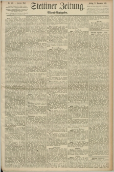 Stettiner Zeitung. 1890, Nr. 546 (21 November) - Abend-Ausgabe