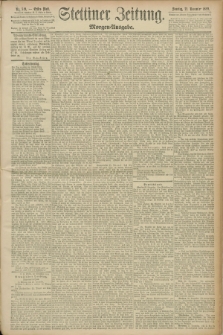 Stettiner Zeitung. 1890, Nr. 549 (23 November) - Morgen-Ausgabe