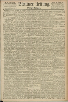 Stettiner Zeitung. 1890, Nr. 561 (30 November) - Morgen-Ausgabe
