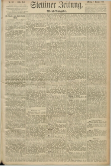 Stettiner Zeitung. 1890, Nr. 562 (1 Dezember) - Abend-Ausgabe
