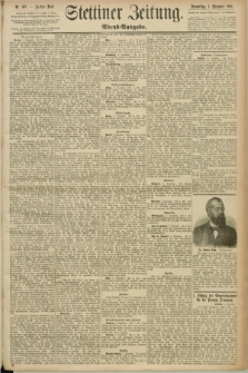 Stettiner Zeitung. 1890, Nr. 568 (4 Dezember) - Abend-Ausgabe