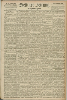 Stettiner Zeitung. 1890, Nr. 569 (5 Dezember) - Morgen-Ausgabe