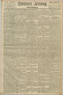 Stettiner Zeitung. 1890, Nr. 576 (9 Dezember) - Abend-Ausgabe