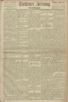 Stettiner Zeitung. 1890, Nr. 580 (11 Dezember) - Abend-Ausgabe