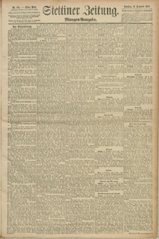 Stettiner Zeitung. 1890, Nr. 585 (14 Dezember) - Morgen-Ausgabe