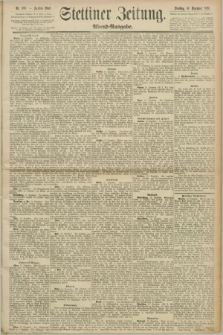 Stettiner Zeitung. 1890, Nr. 588 (16 Dezember) - Abend-Ausgabe