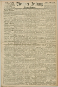 Stettiner Zeitung. 1890, Nr. 589 (17 Dezember) - Morgen-Ausgabe
