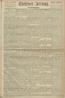 Stettiner Zeitung. 1890, Nr. 592 (18 Dezember) - Abend-Ausgabe
