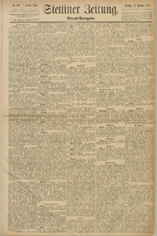 Stettiner Zeitung. 1890, Nr. 608 (30 Dezember) - Abend-Ausgabe