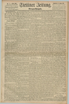 Stettiner Zeitung. 1891, Nr. 51 (31 Januar) - Morgen-Ausgabe