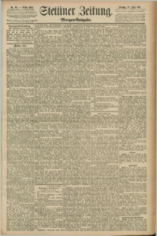 Stettiner Zeitung. 1891, Nr. 193 (28 April) - Morgen-Ausgabe