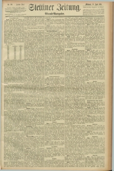 Stettiner Zeitung. 1891, Nr. 196 (29 April) - Abend-Ausgabe
