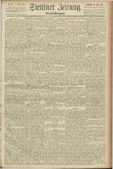 Stettiner Zeitung. 1891, Nr. 198 (30 April) - Abend-Ausgabe