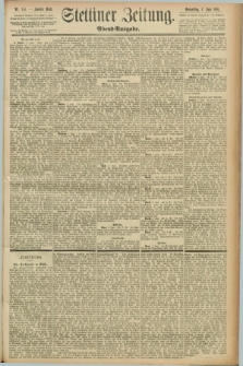 Stettiner Zeitung. 1891, Nr. 254 (4 Juni) - Abend-Ausgabe