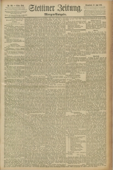 Stettiner Zeitung. 1891, Nr. 269 (13 Juni) - Morgen-Ausgabe