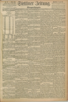 Stettiner Zeitung. 1891, Nr. 317 (11 Juli) - Morgen-Ausgabe